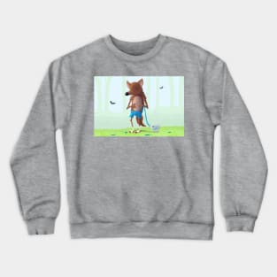 wolfy Crewneck Sweatshirt